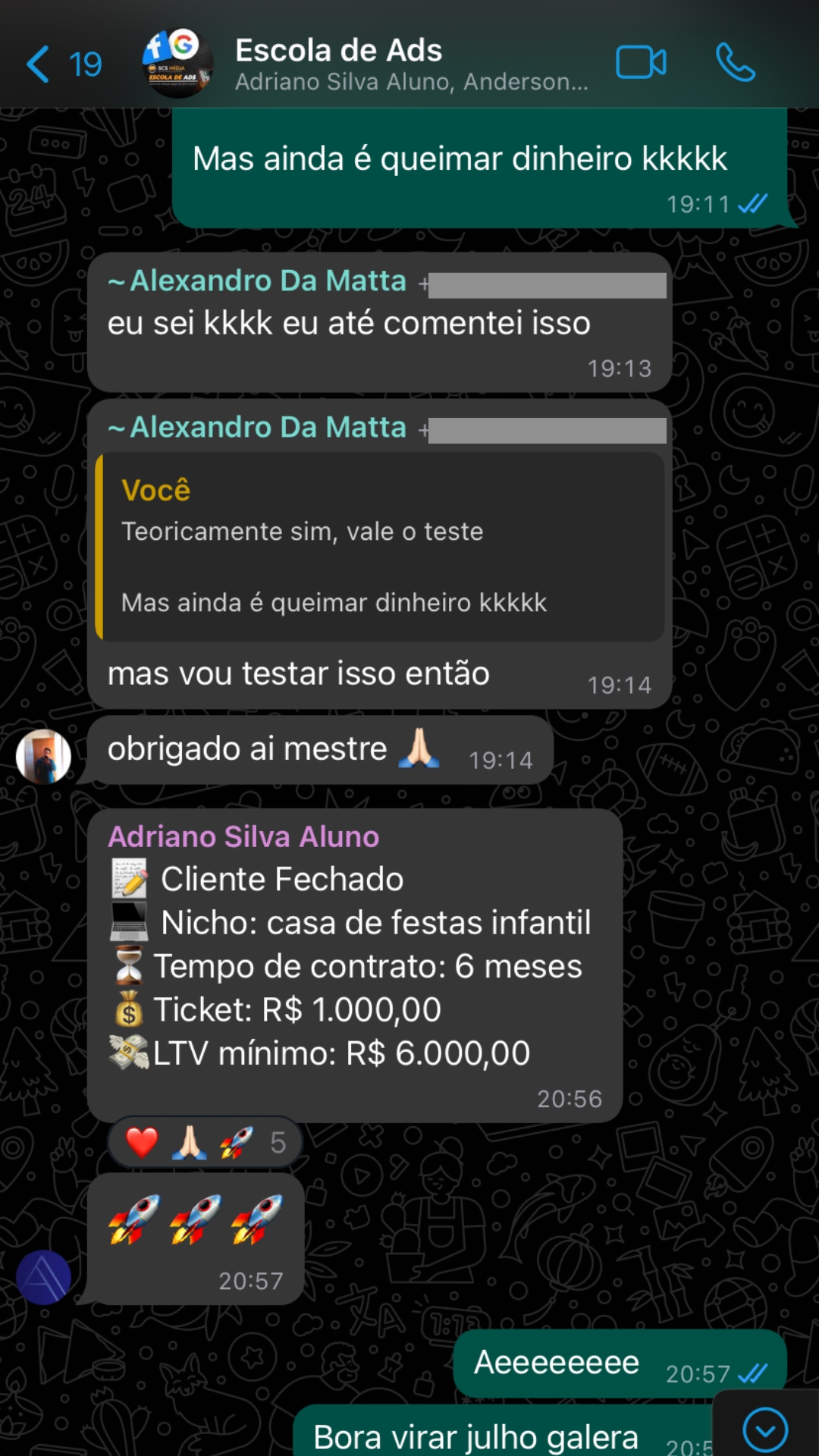 Print de depoimento 05