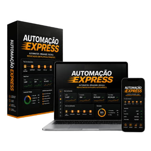 Mockup do Automação Express