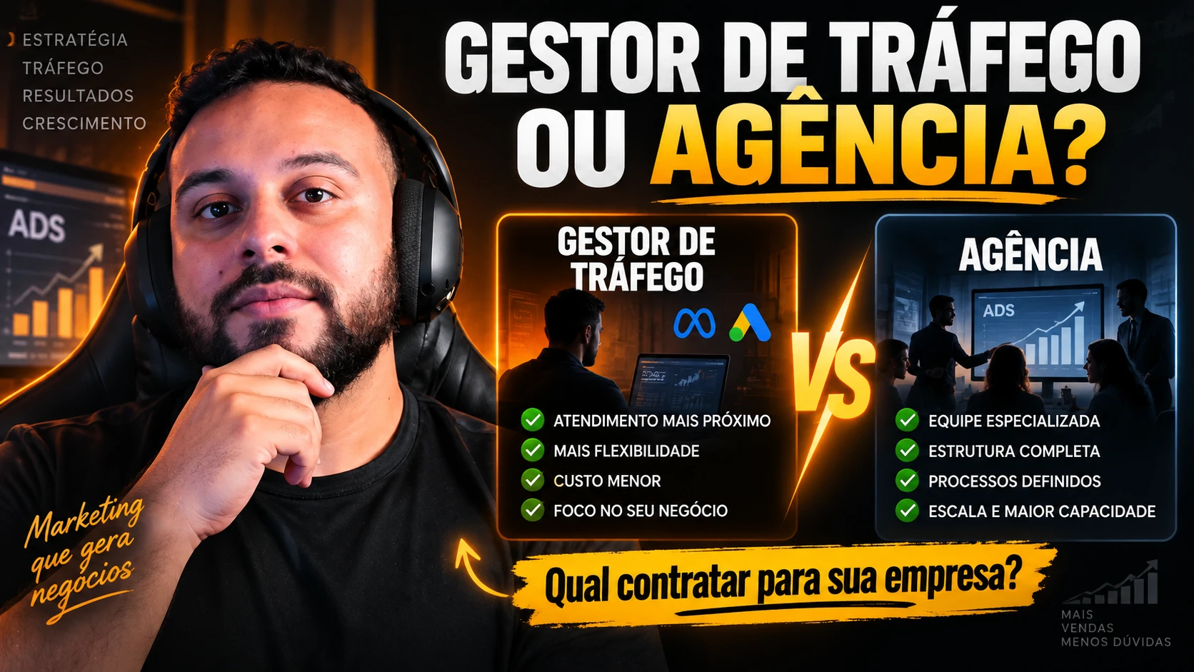 Gestor de tráfego ou agência: qual contratar para sua empresa?