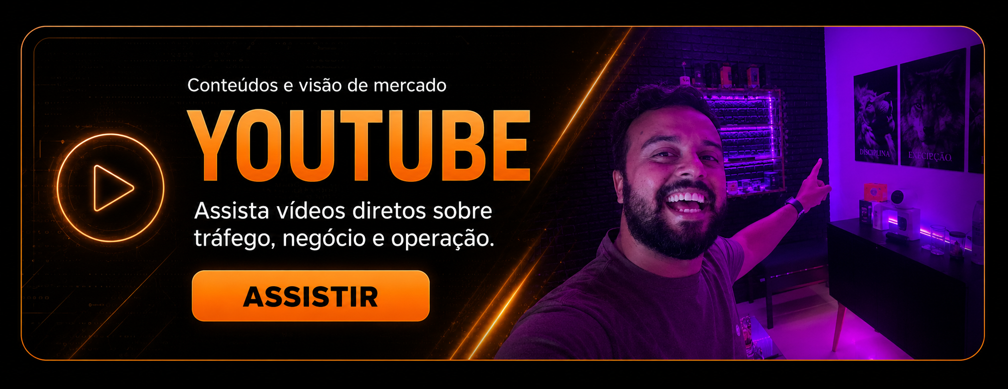 Canal no YouTube